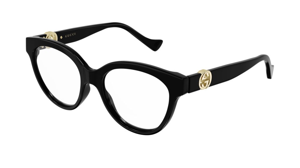 Occhiali da vista Gucci Fashion Inspired GG1024O-007 colore black forma rettangolare lenti transparent