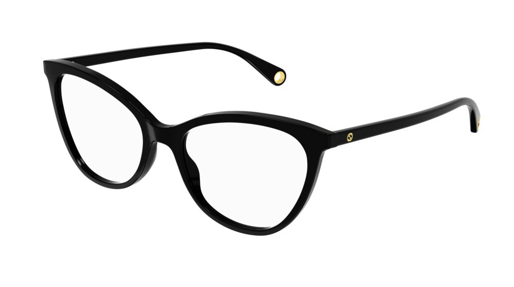 Occhiali da vista Gucci Fashion Inspired GG1079O-001 colore black forma cat eye lenti transparent