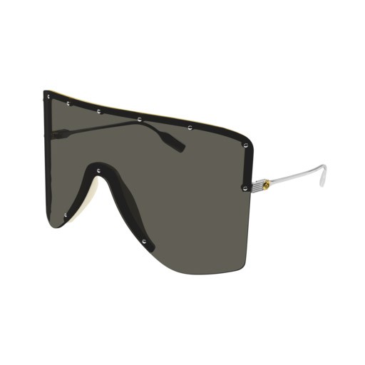 Occhiali da sole Gucci Fashion Inspired GG1244S-001 colore silver forma mask lenti grey