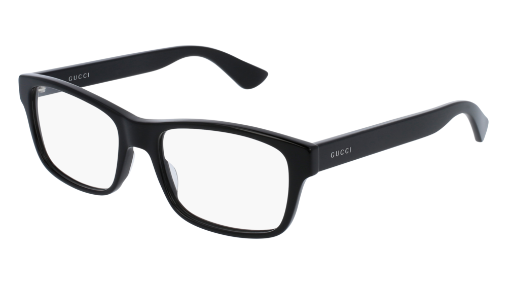 Occhiali da vista Gucci Urban GG0006O-005 colore black forma rotondo lenti transparent