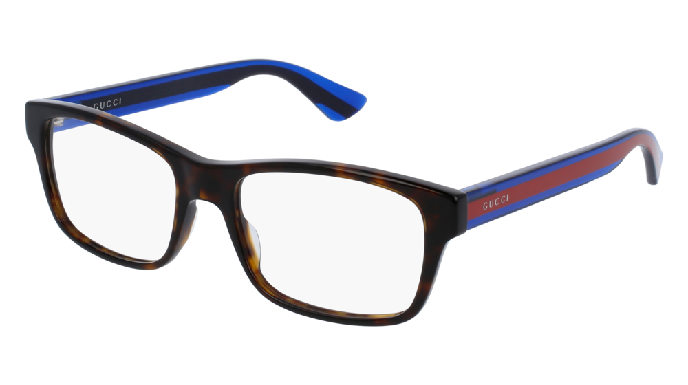 Occhiali da vista Gucci Urban GG0006O-007 colore blue forma rotondo lenti transparent