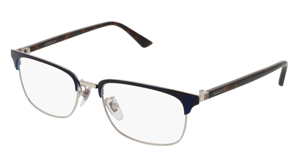 Occhiali da vista Gucci Sensual Romantic GG0131O-003 colore havana forma rettangolare lenti transparent