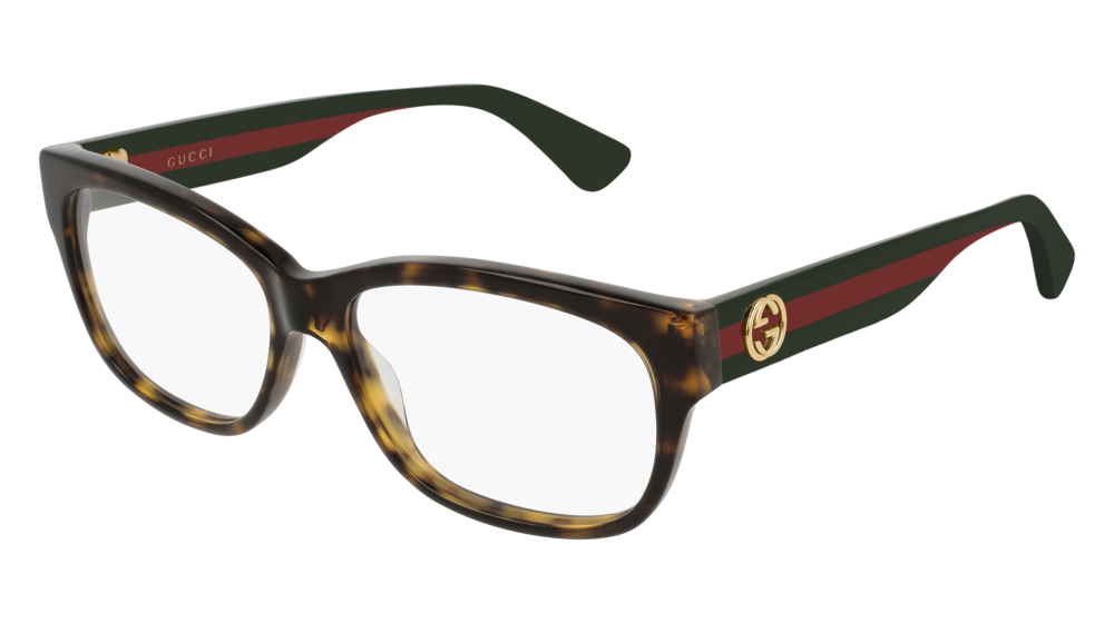 Occhiali da vista Gucci Web GG0278O-012 colore multicolor forma rettangolare lenti transparent
