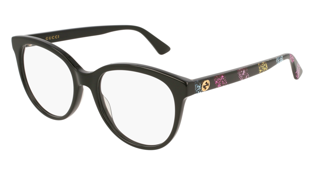 Occhiali da vista Gucci Logo GG0329O-004 colore multicolor forma rotondo lenti transparent