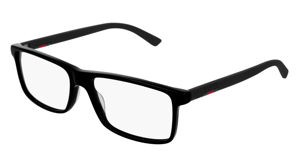 Occhiali da vista Gucci Web GG0424O-001 colore black forma aviator lenti transparent