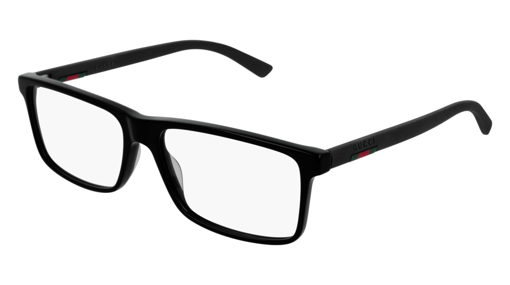 Occhiali da vista Gucci Web GG0424O-005 colore black forma aviator lenti transparent