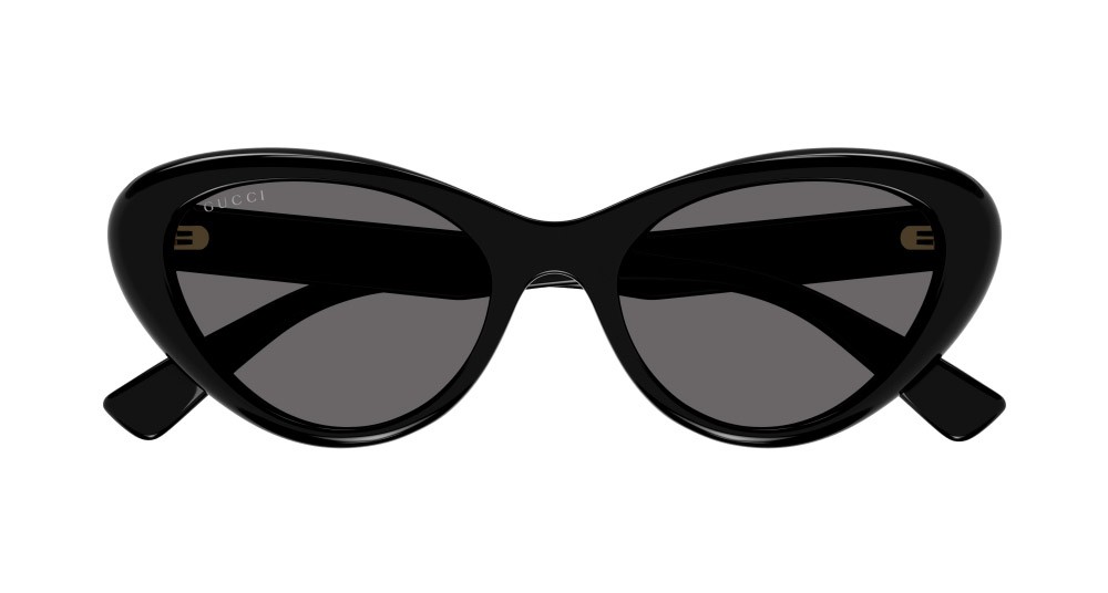 Sonnenbrillen Gucci GG1170S-001 farbe nero form cat-eye gläser grigio