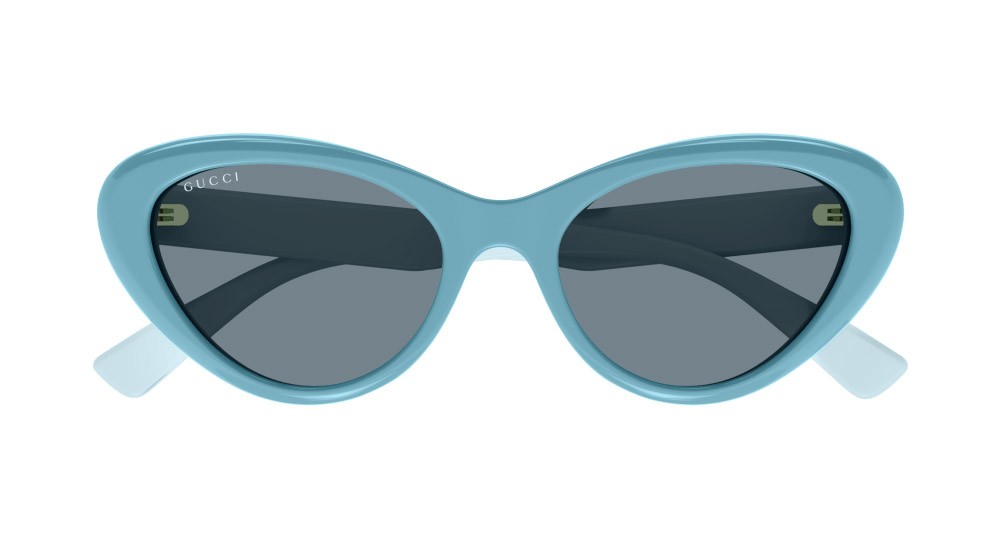 Sonnenbrillen Gucci GG1170S-003 farbe blu form cat-eye gläser blu
