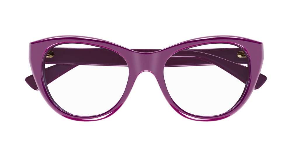 Occhiali da vista Gucci GG1172O-006 colore burgundy forma cat eye lenti trasparente