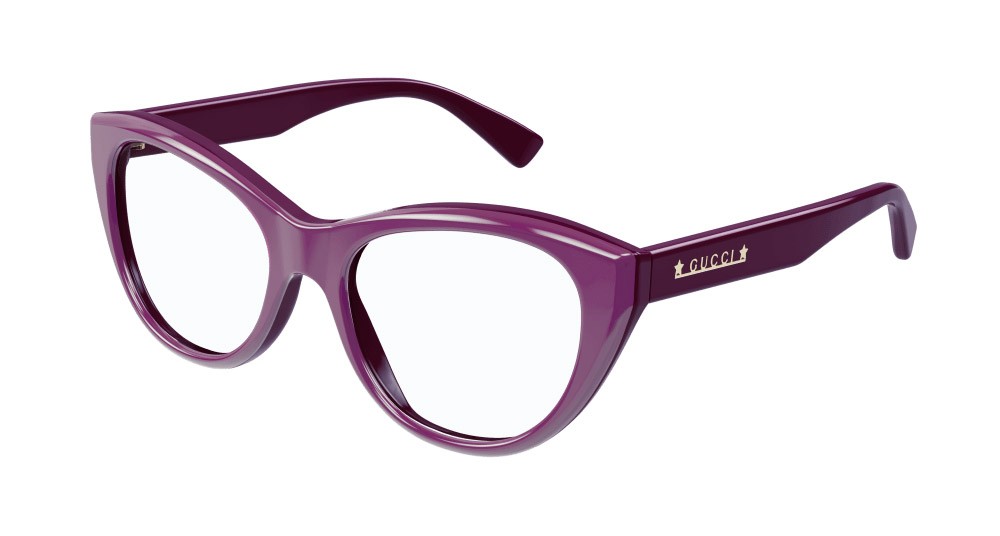 Occhiali da vista Gucci GG1172O-006 colore burgundy forma cat eye lenti trasparente