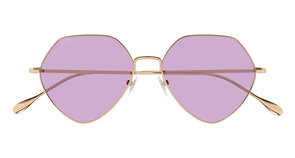 Sonnenbrillen Gucci GG1182S-004 farbe oro form geometrisch gläser rosa