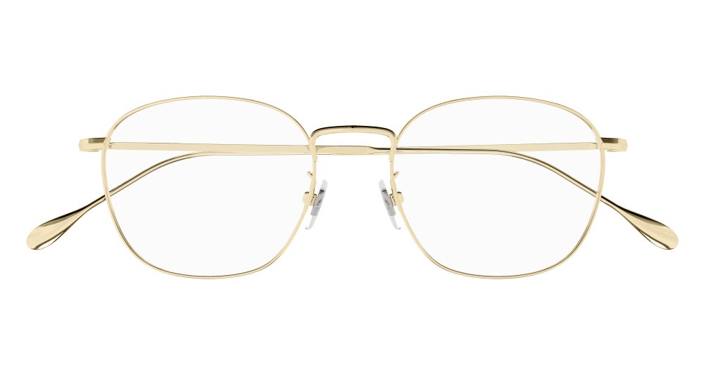 Occhiali da vista Gucci GG1186O-003 colore oro forma rotondo lenti trasparente