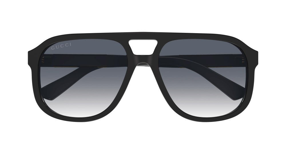 Sonnenbrillen Gucci GG1188S-002 farbe nero form aviator gläser grigio