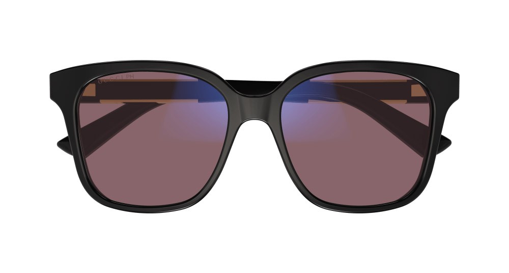 Sonnenbrillen Gucci GG1192S-001 farbe nero form rechteckig gläser trasparente