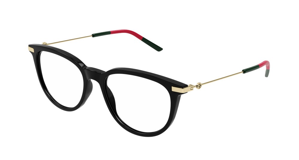 Occhiali da vista Gucci GG1200O-004 colore oro forma rotondo lenti trasparente