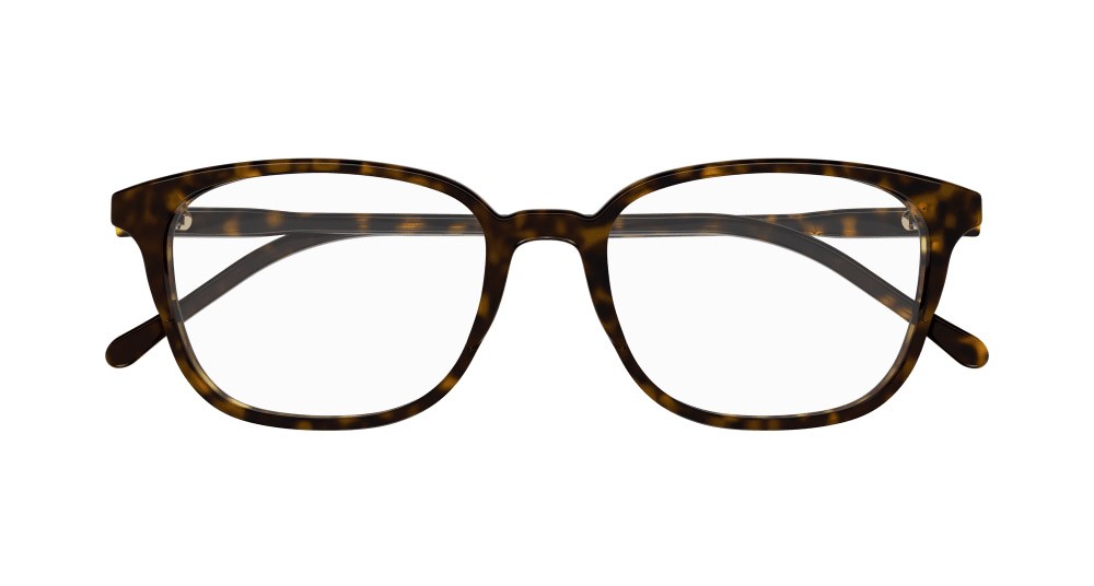 Occhiali da vista Gucci GG1213O-002 colore havana forma rettangolare lenti trasparente