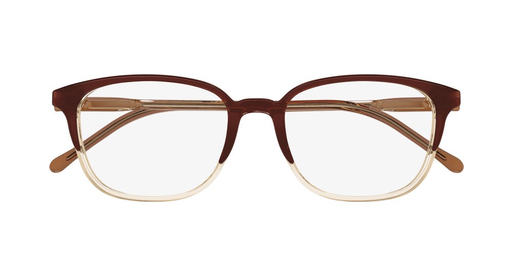 Occhiali da vista Gucci GG1213O-003 colore marrone forma rettangolare lenti trasparente