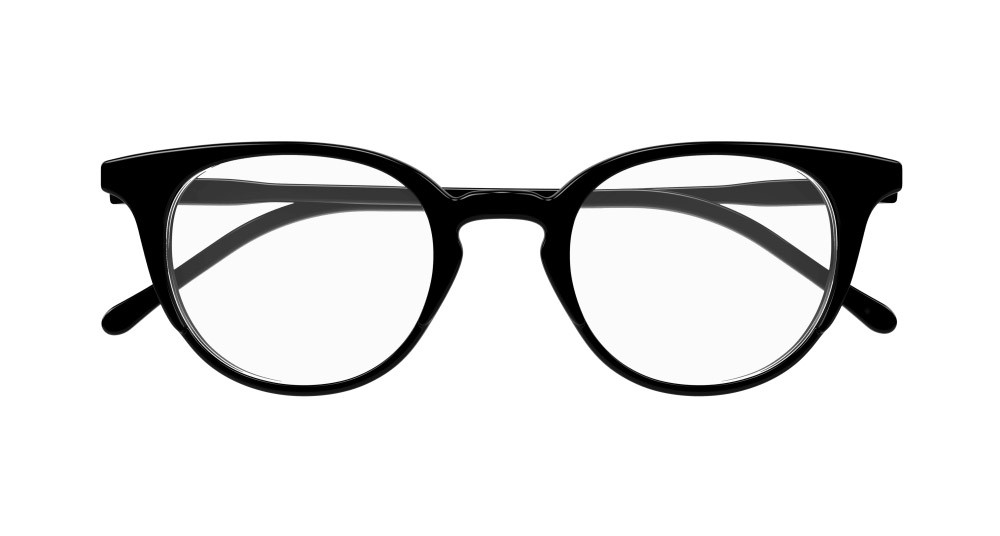 Occhiali da vista Gucci GG1214O-001 colore nero forma cat eye lenti trasparente