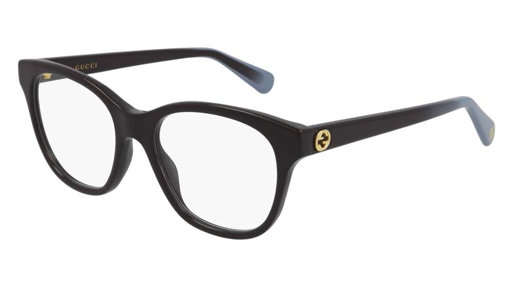 Occhiali da vista Gucci Logo GG0923O-004 colore brown forma cat eye lenti transparent