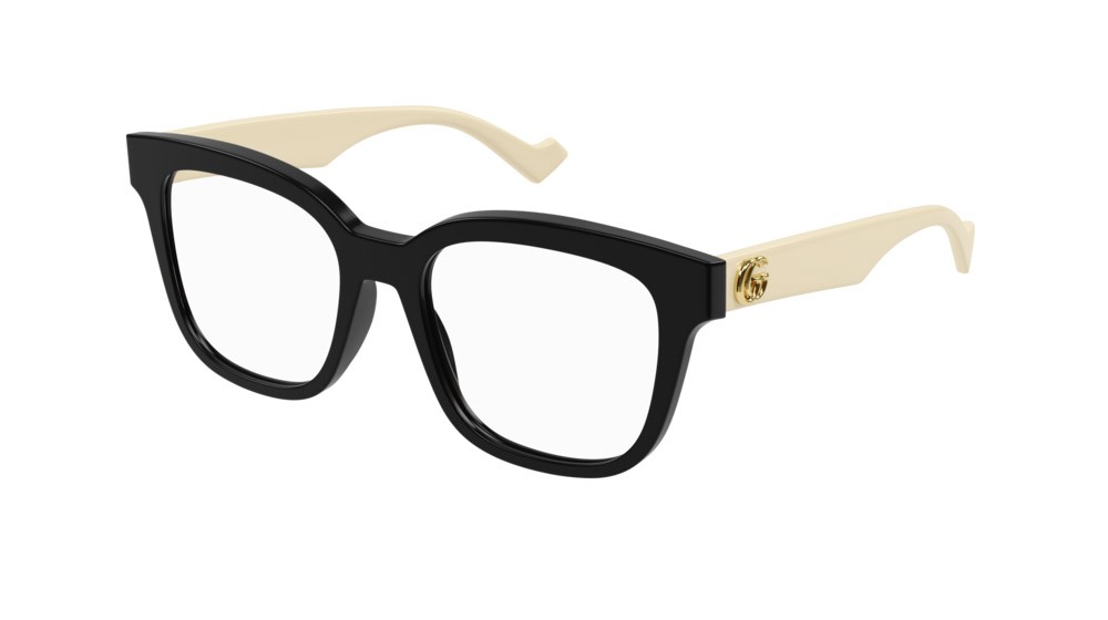 Occhiali da vista Gucci Logo GG0958O-002 colore white forma rettangolare lenti transparent