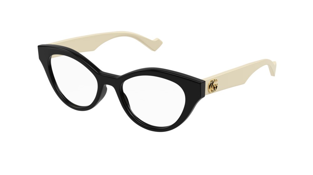 Occhiali da vista Gucci Logo GG0959O-002 colore white forma cat eye lenti transparent
