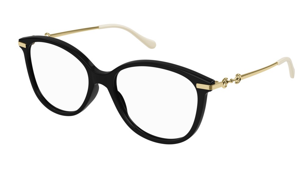 Occhiali da vista Gucci Logo GG0967O-001 colore gold forma cat eye lenti transparent