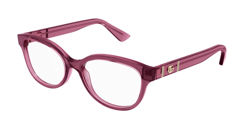 Occhiali da vista Gucci Logo GG1115O-002 colore burgundy forma rettangolare lenti transparent
