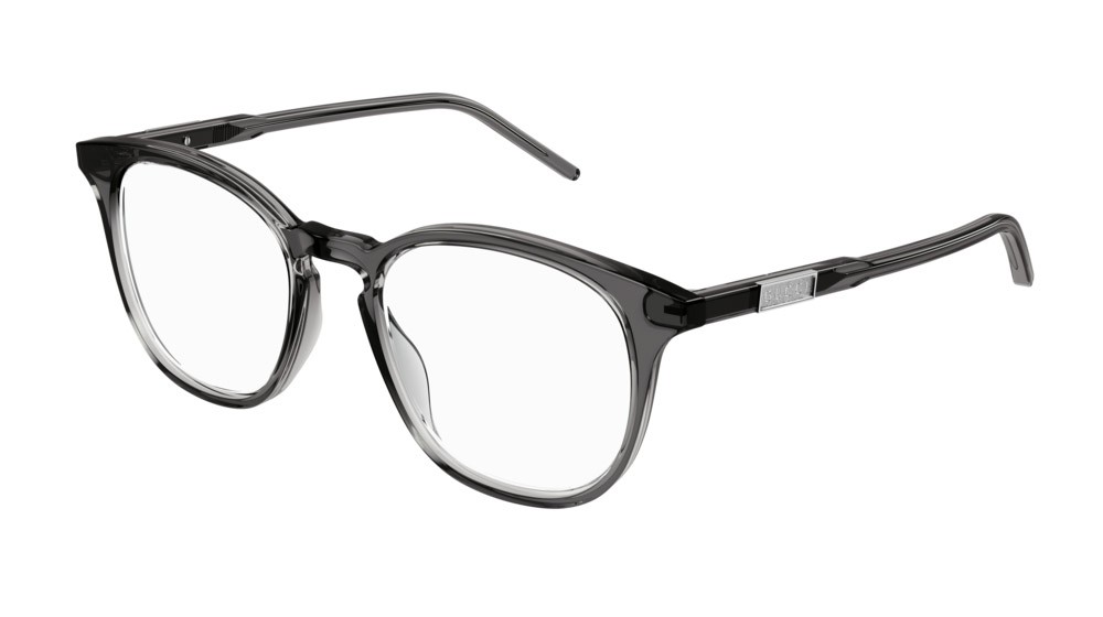 Occhiali da vista Gucci Logo GG1157O-005 colore grey forma rotondo lenti transparent