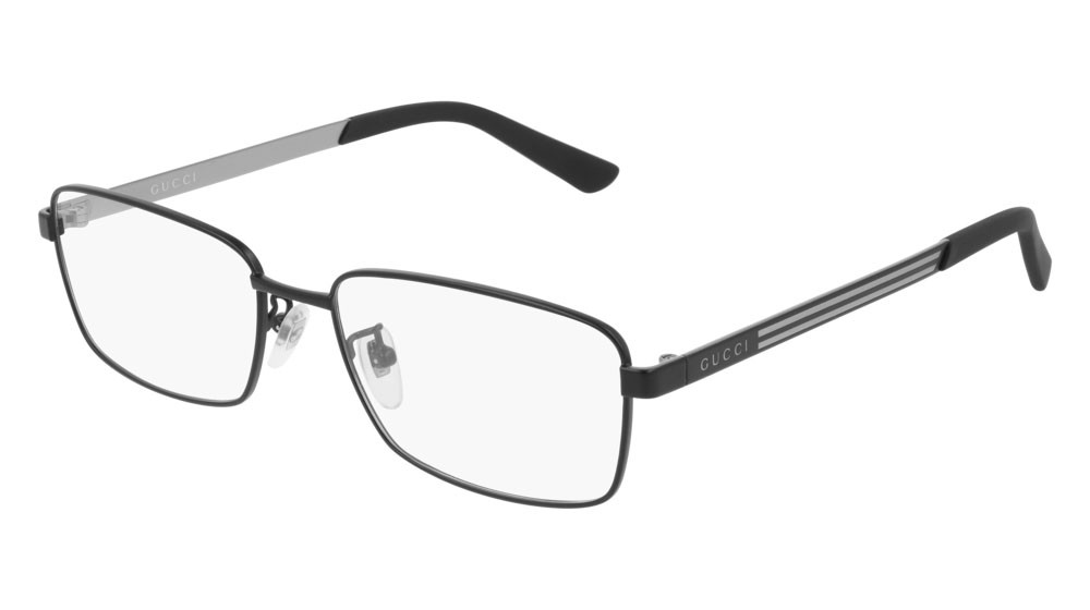 Occhiali da vista Gucci Web GG0693O-001 colore black forma rettangolare lenti transparent