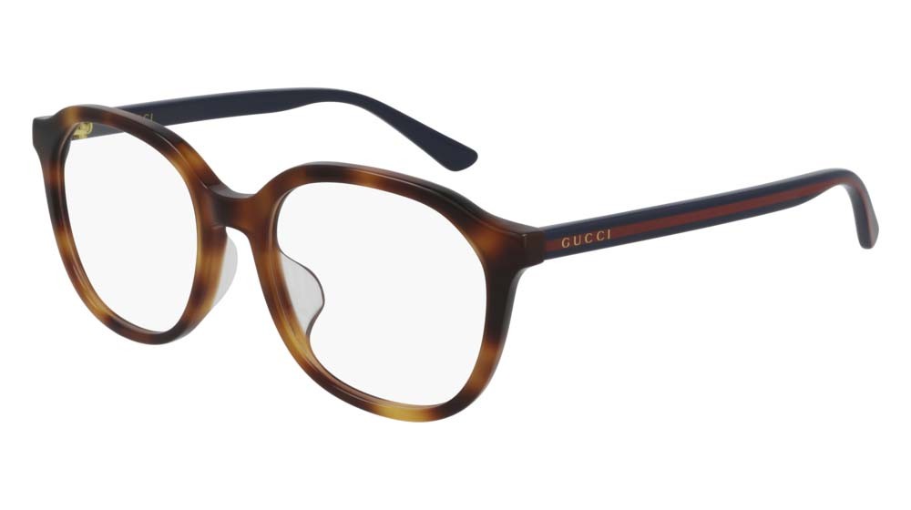 Occhiali da vista Gucci Web GG0932OA-002 colore blue forma rettangolare lenti transparent