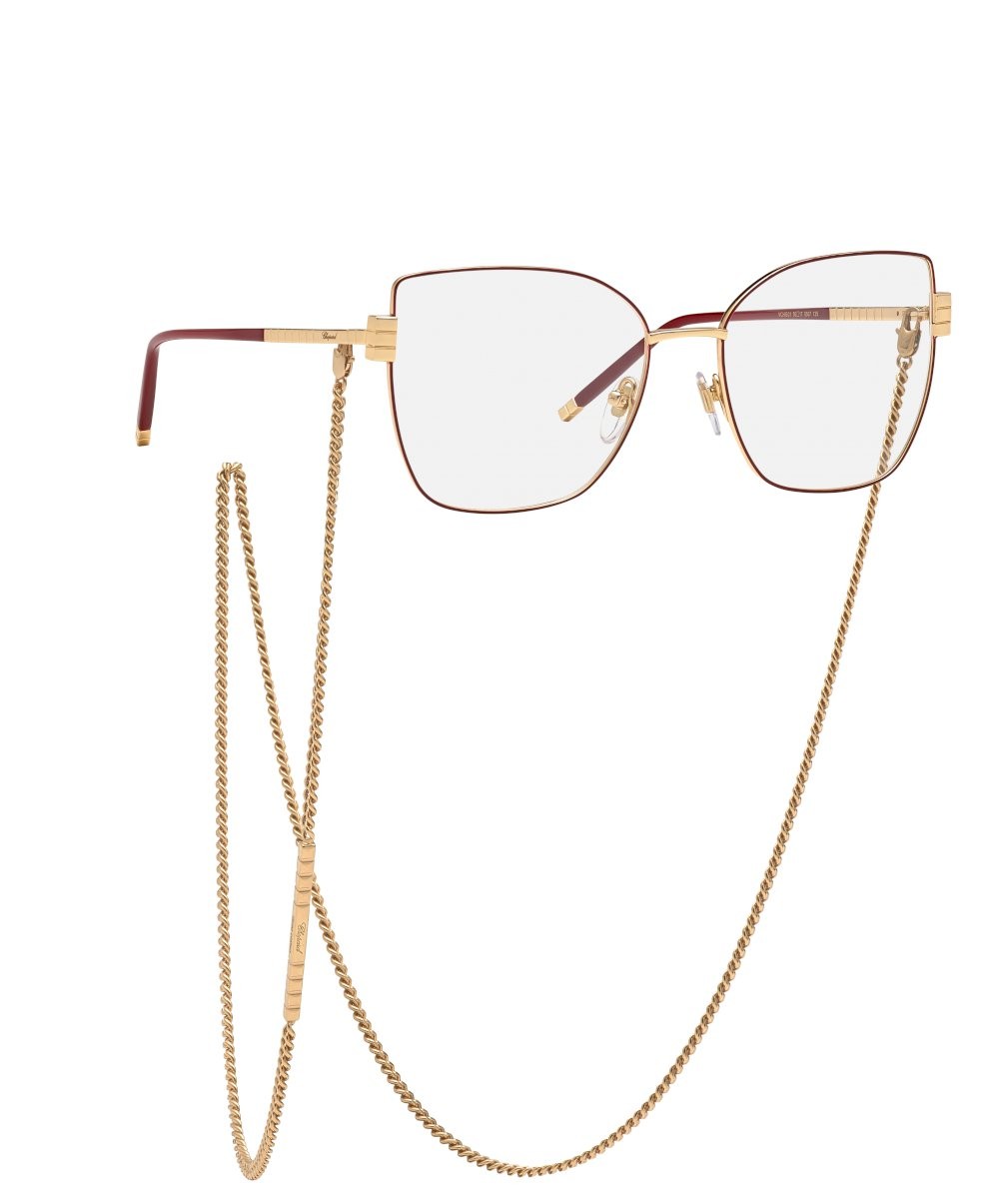 Brillen Chopard IKCHG01 (0307) farbe oro rose' lucido c/parti bordeaux 