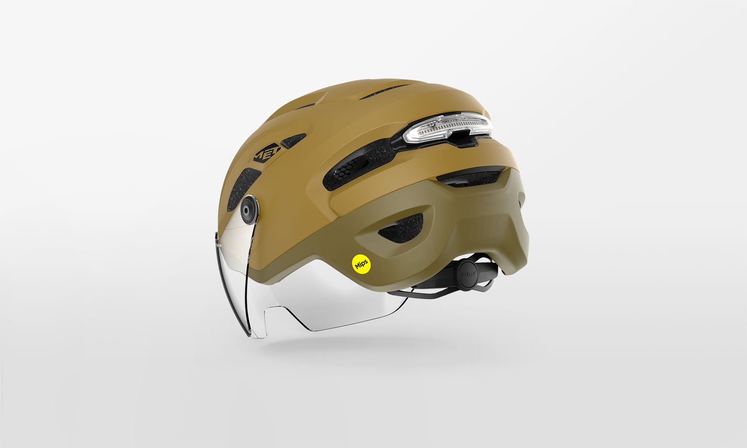 Caschi bici MET Intercity mips almond opaco 3HM141 GD1 