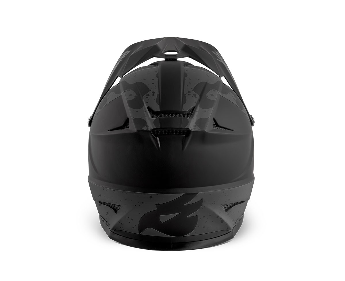 Bike helmets Bluegrass Intox nero camo opaco 3HELG09 NO 