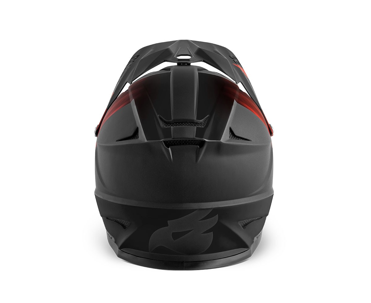 Bike helmets Bluegrass Intox nero rosso opaco 3HG009 NR 