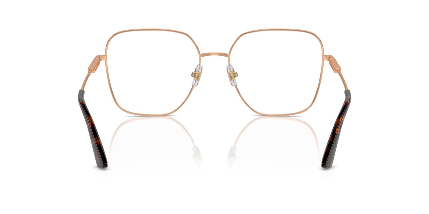 Eyeglasses Jimmy Choo JC 2001B (3008) color oro rose shape square lenses lente demo