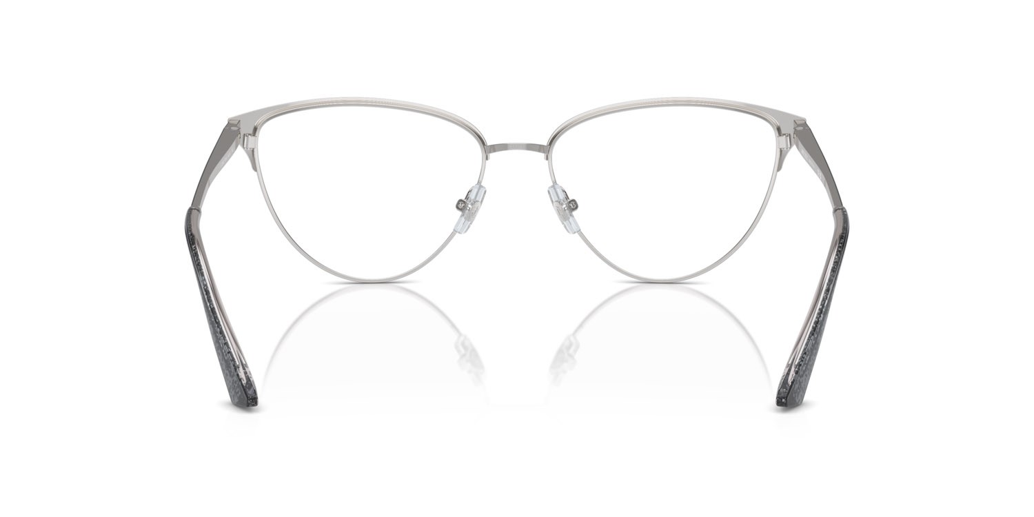 Eyeglasses Jimmy Choo JC 2002 (3016) color argento/nero shape cat eye lenses lente demo