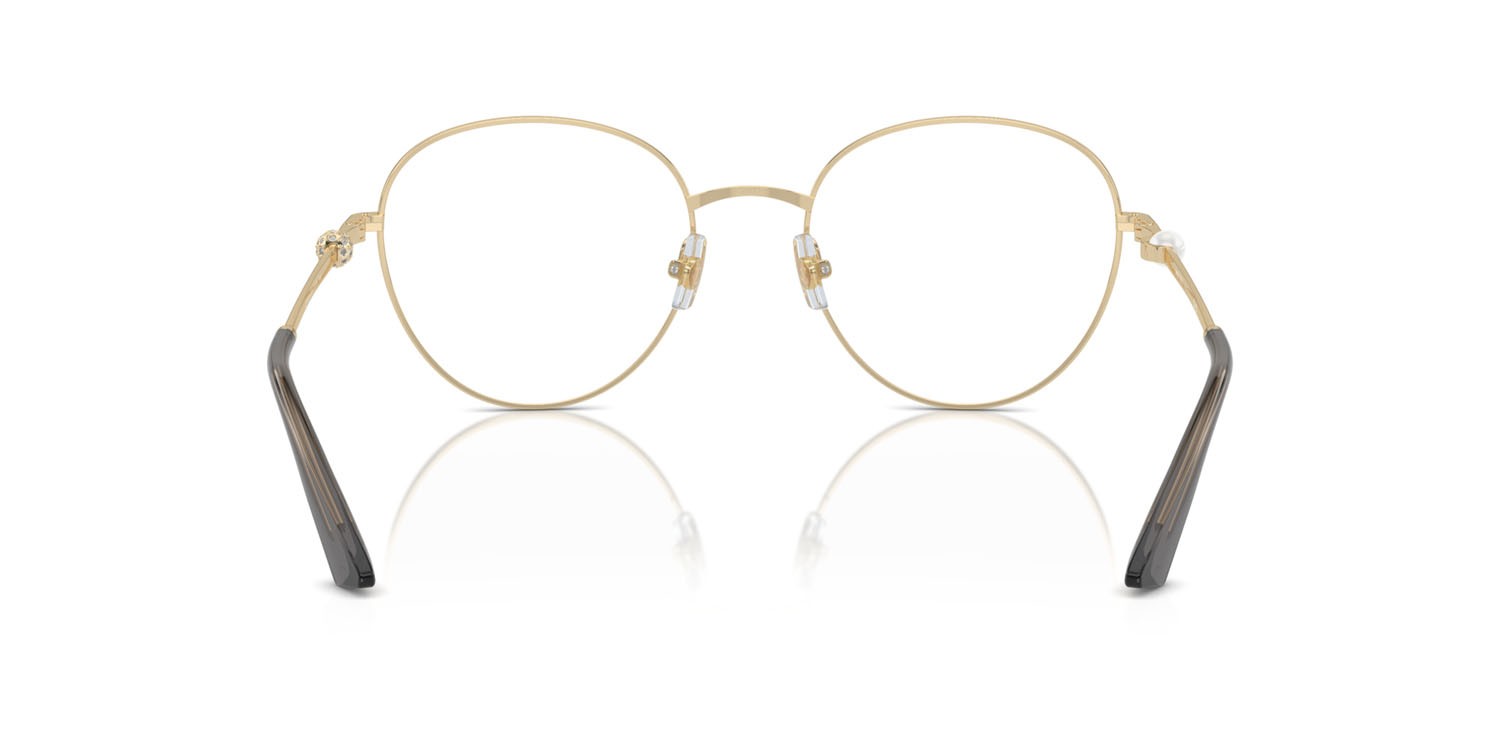 Eyeglasses Jimmy Choo JC 2004HB (3006) color oro pallido shape round lenses lente demo