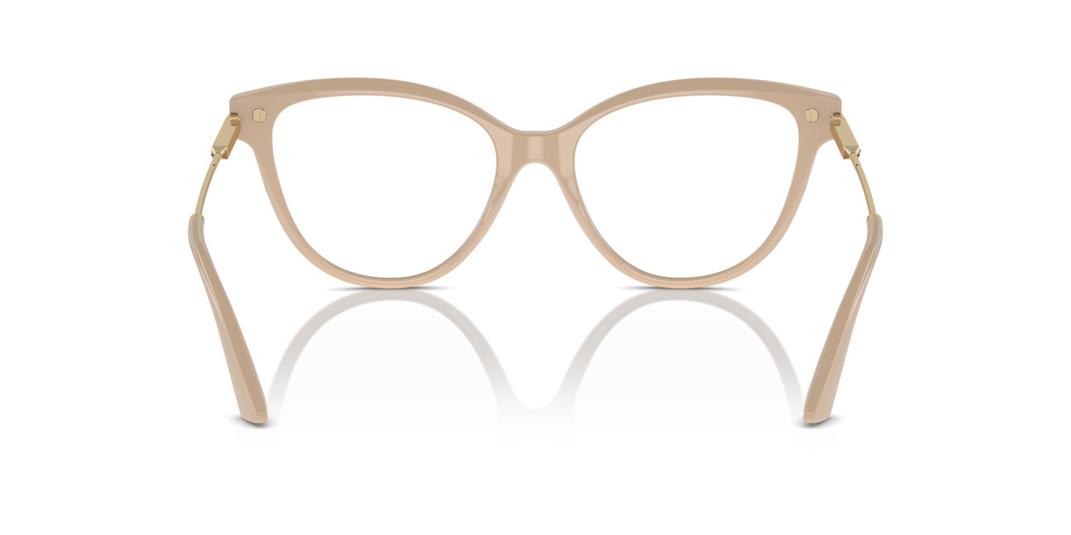 Eyeglasses Jimmy Choo JC 3001B (5015) color beige shape cat eye lenses lente demo