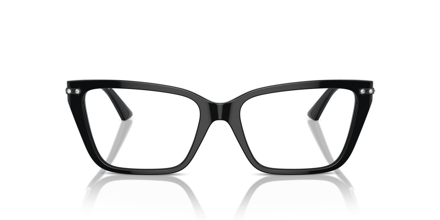 Eyeglasses Jimmy Choo JC 3002B (5017) color nero shape cat eye lenses lente demo