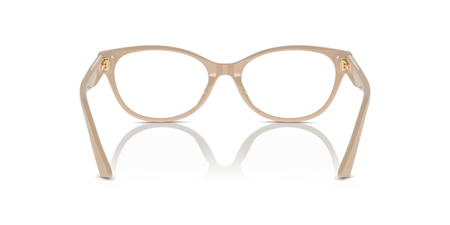 Occhiali da vista Jimmy Choo JC 3003BU (5015) colore beige forma ovale lenti lente demo