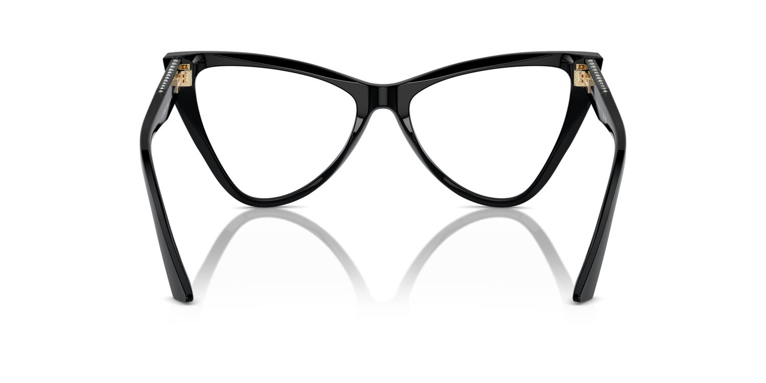 Eyeglasses Jimmy Choo JC 3004B (5000) color nero shape butterfly lenses lente demo