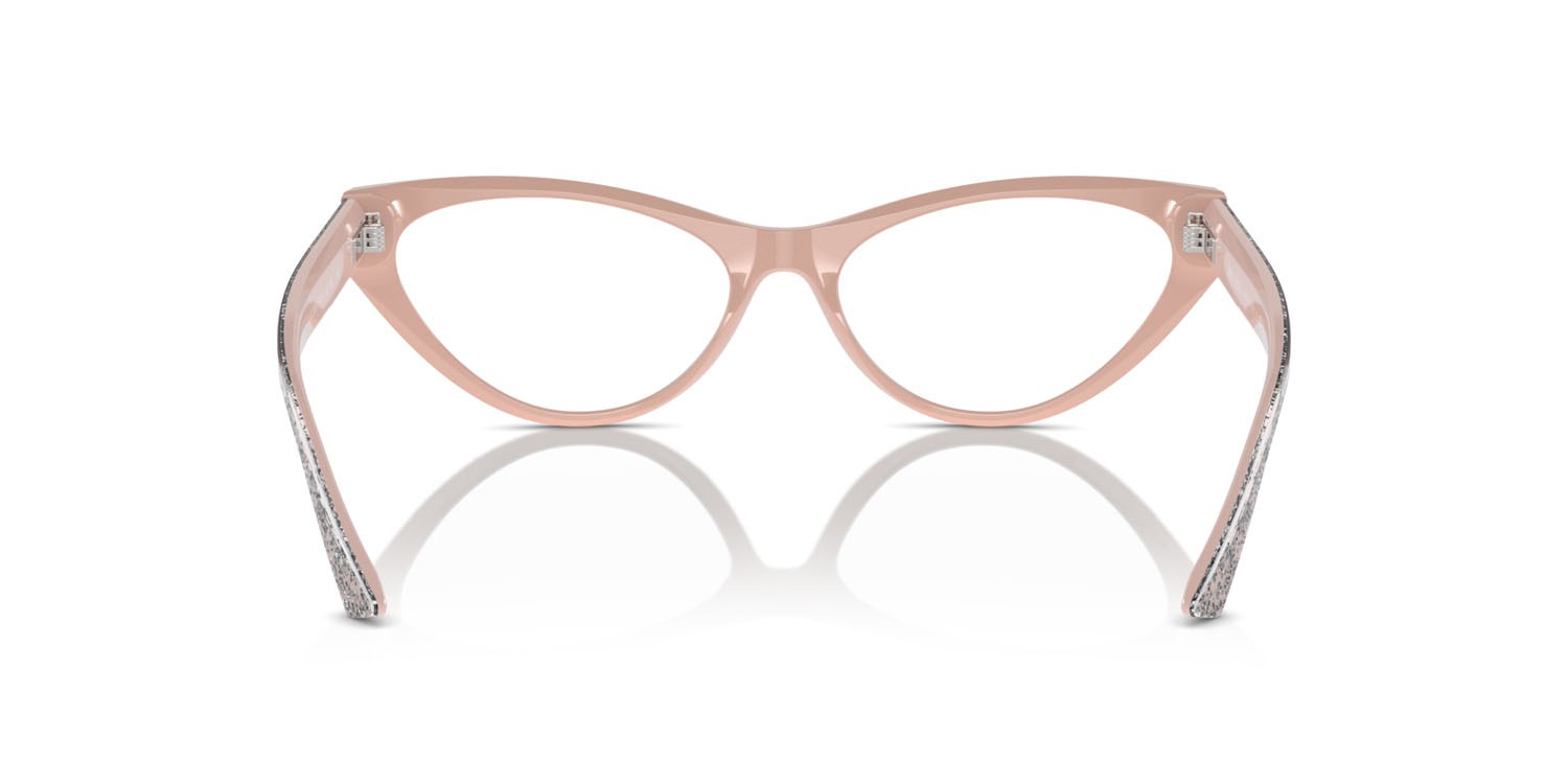 Occhiali da vista Jimmy Choo JC 3005 (5014) colore rosa forma cat eye lenti lente demo
