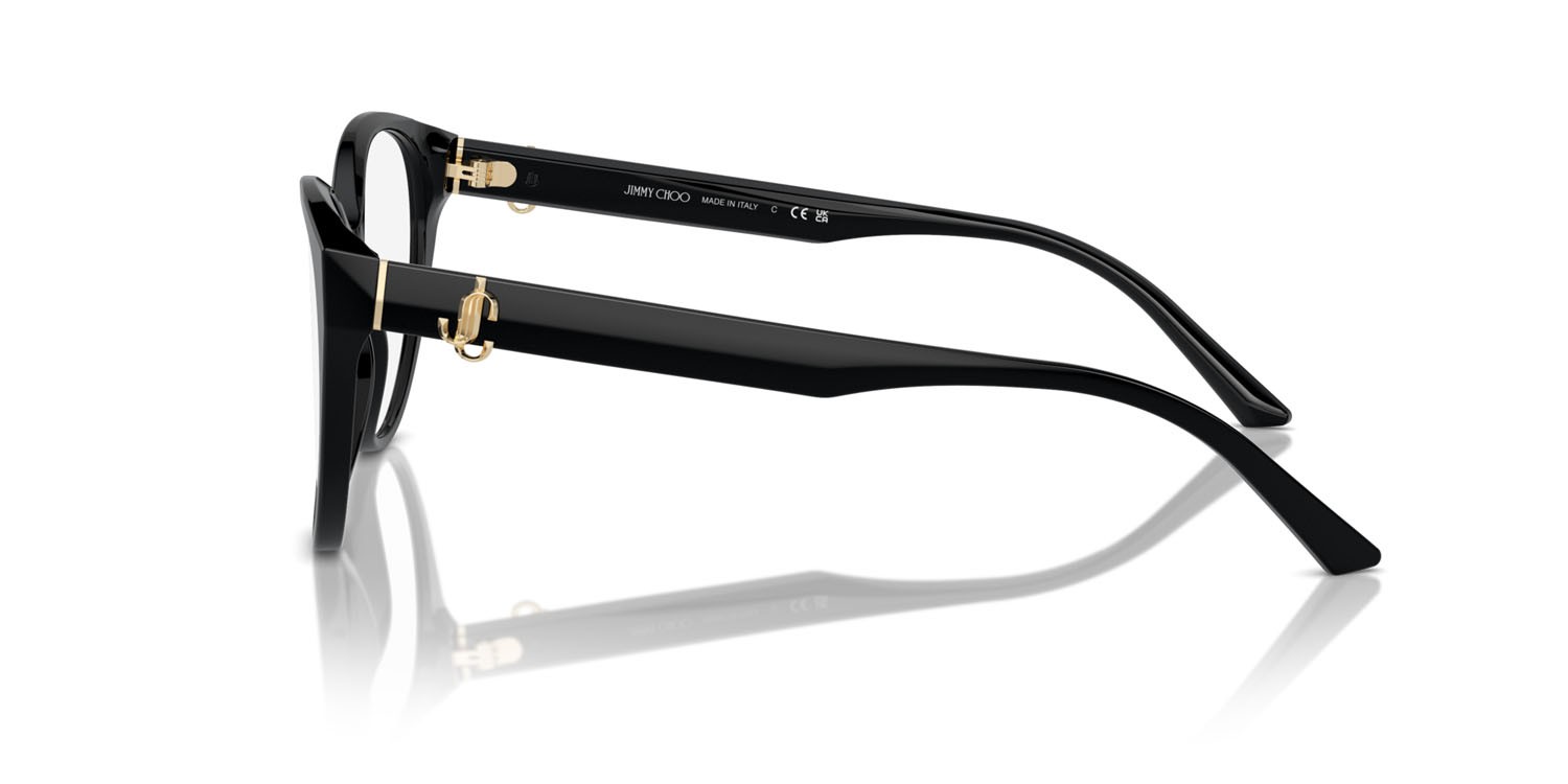 Eyeglasses Jimmy Choo JC 3009 (5000) color nero shape pantos lenses lente demo