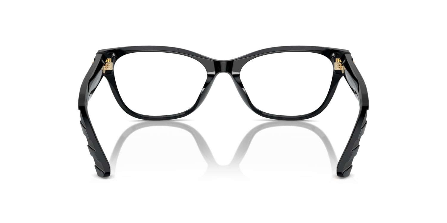 Eyeglasses Jimmy Choo JC 3010U (5000) color nero shape cat eye lenses lente demo
