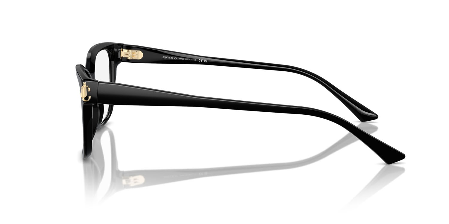 Eyeglasses Jimmy Choo JC 3012 (5000) color nero shape square lenses lente demo