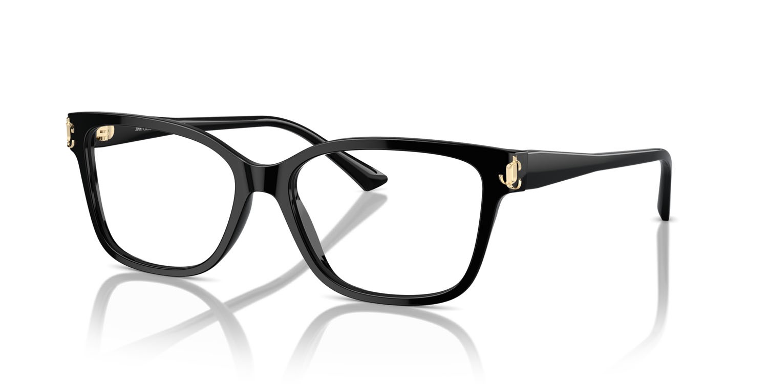 Eyeglasses Jimmy Choo JC 3012 (5000) color nero shape square lenses lente demo