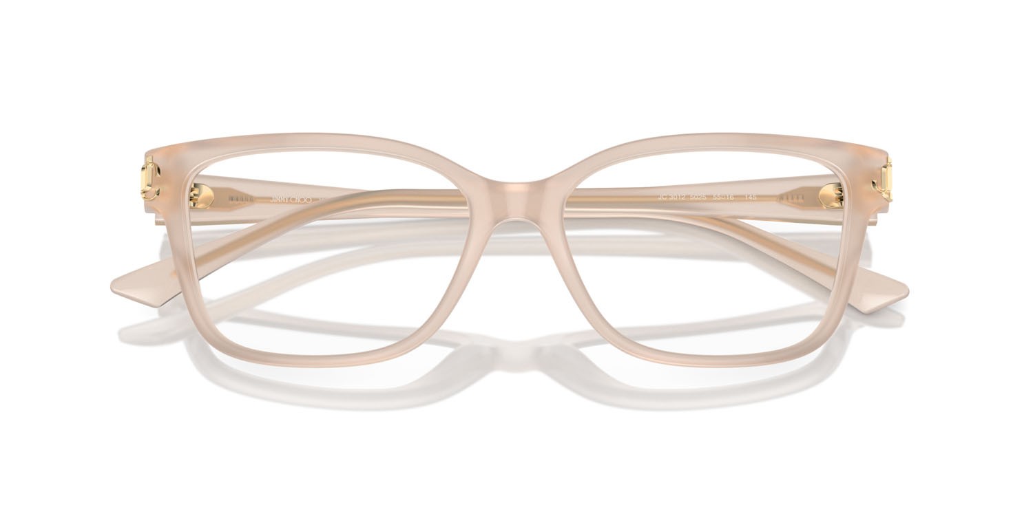 Eyeglasses Jimmy Choo JC 3012 (5025) color sabbia opale shape square lenses lente demo
