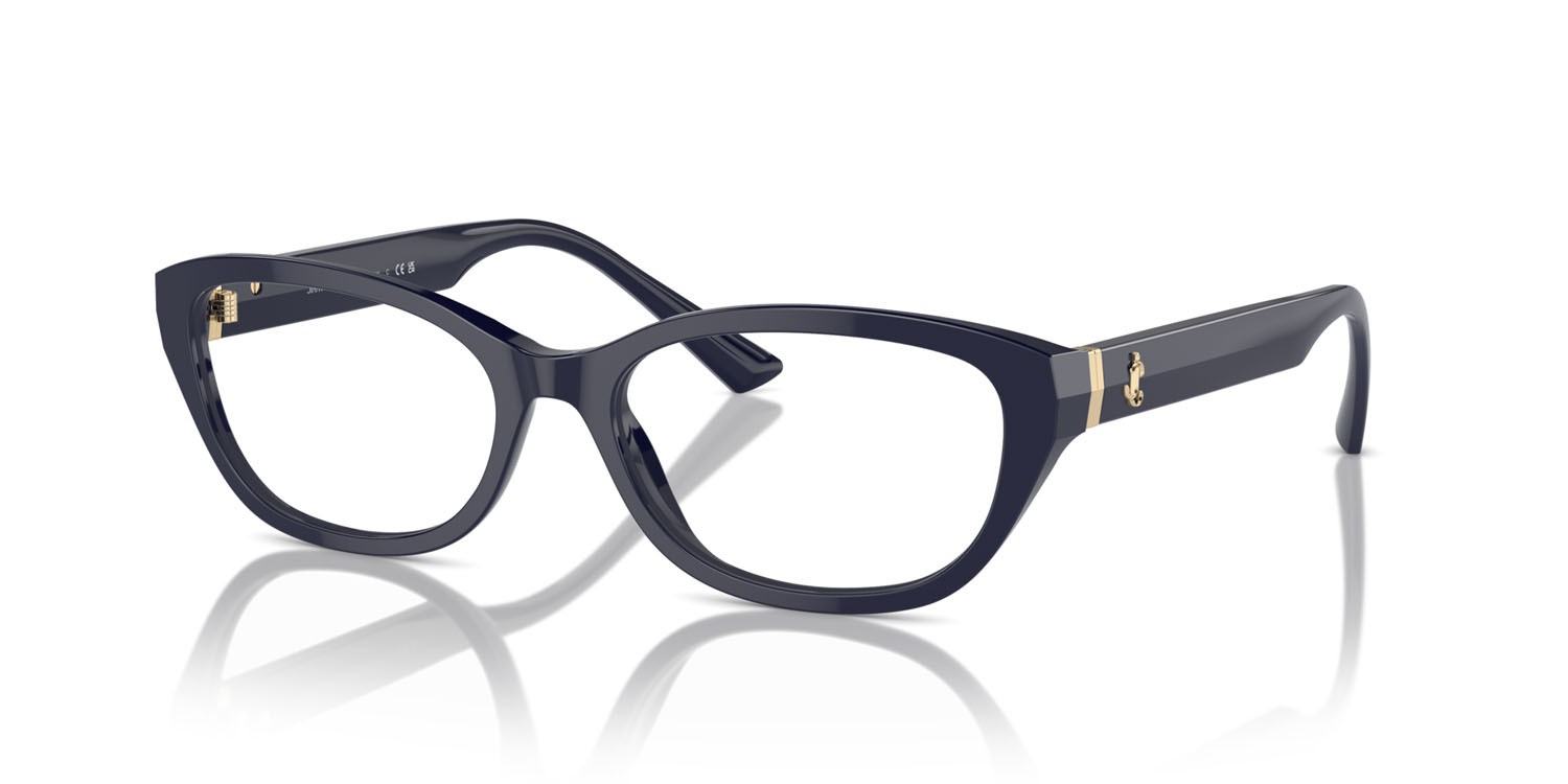 Eyeglasses Jimmy Choo JC 3015 (5023) color blu shape oval lenses lente demo