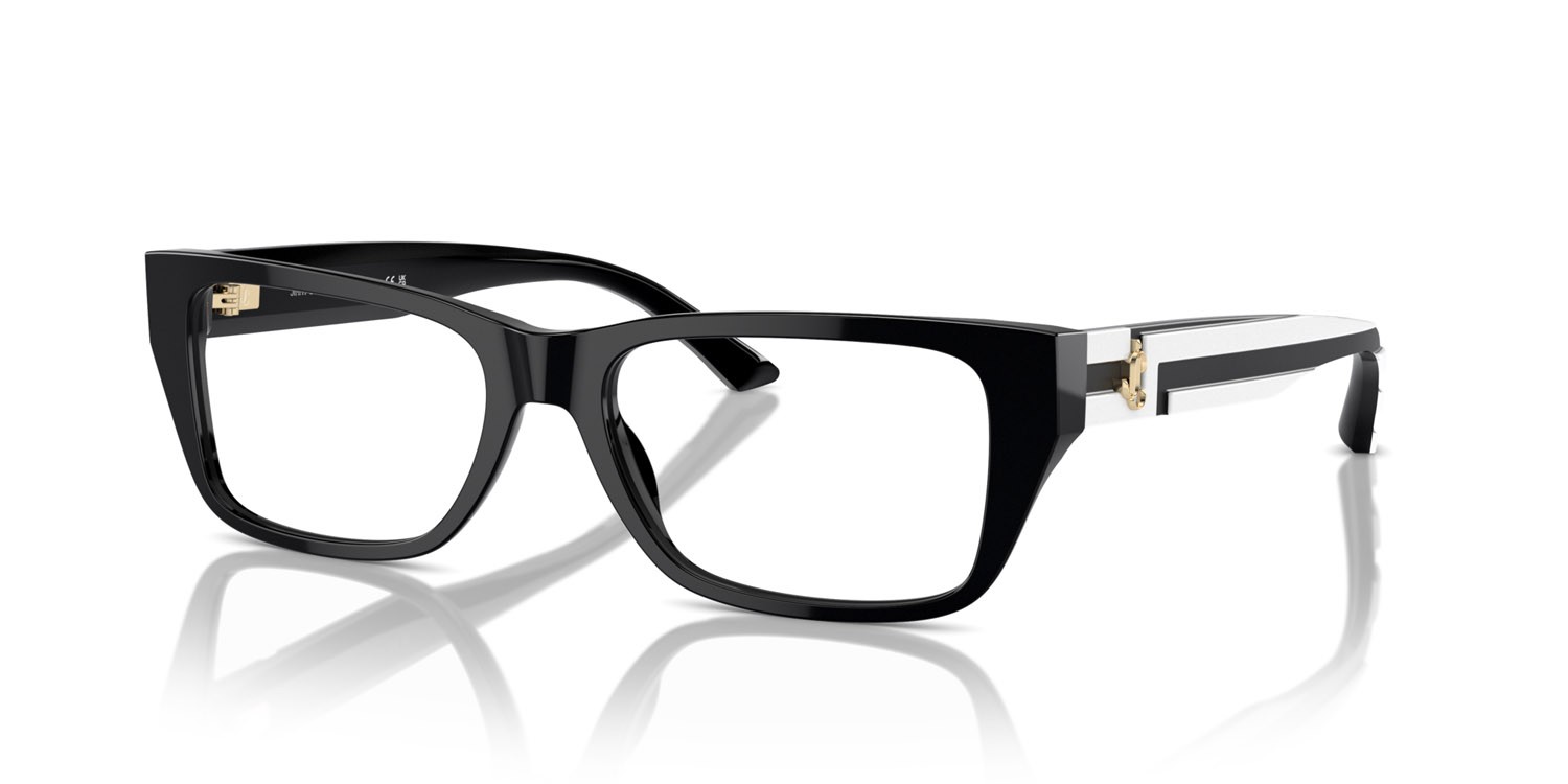 Eyeglasses Jimmy Choo JC 3016 (5017) color nero shape square lenses lente demo