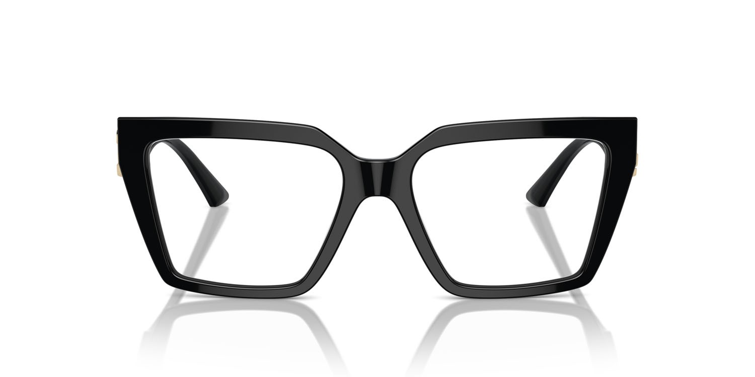 Eyeglasses Jimmy Choo JC 3017U (5000) color nero shape cat eye lenses lente demo